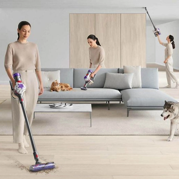 Вертикальный Пылесос Dyson V8 Origin Серый