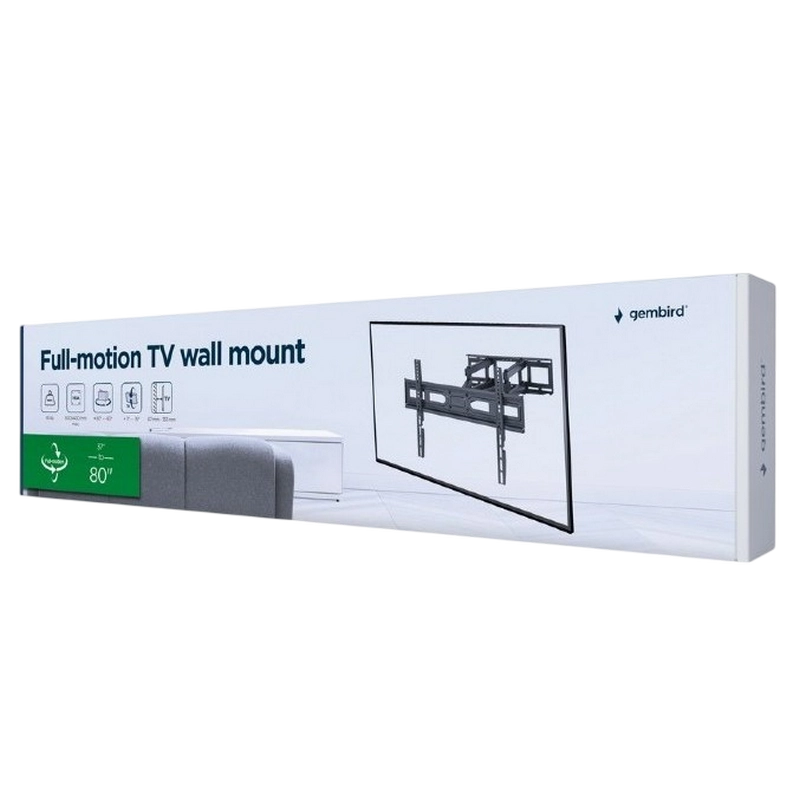 Кронштейн для телевизора Gembird WM-80ST-03 Черный