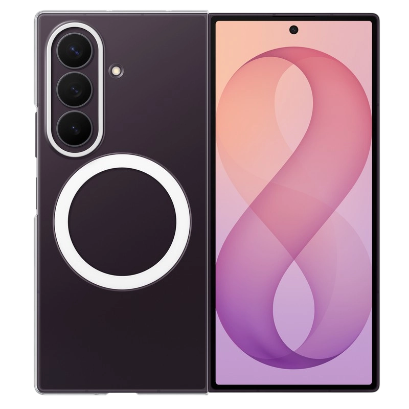 Husă Samsung Galaxy Fold 8 Ultra Clear Magnet Case Transparent