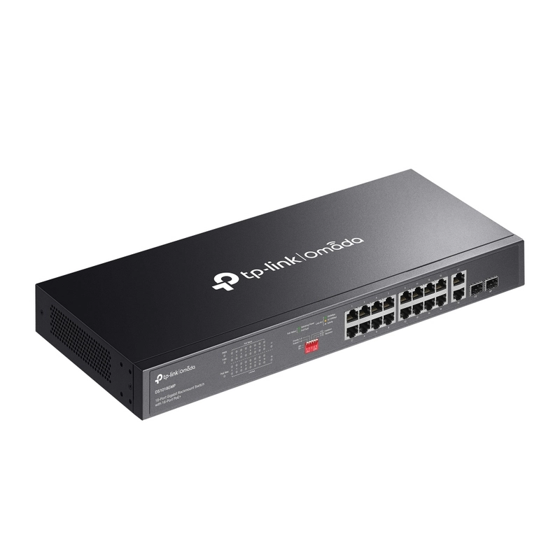 Comutator PoE TP-LINK DS1018GMP Negru