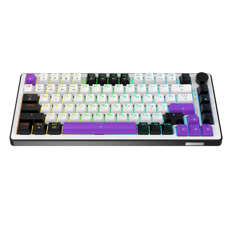 Клавиатура HATOR Hellyberry HK75 Wireless Механический Белый