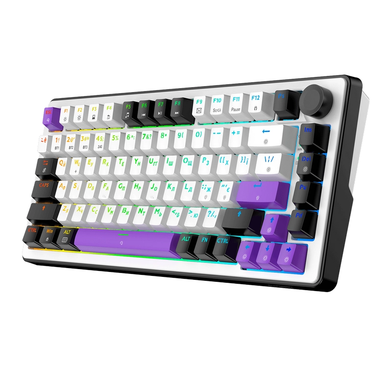 Клавиатура HATOR Hellyberry HK75 Wireless Механический Белый