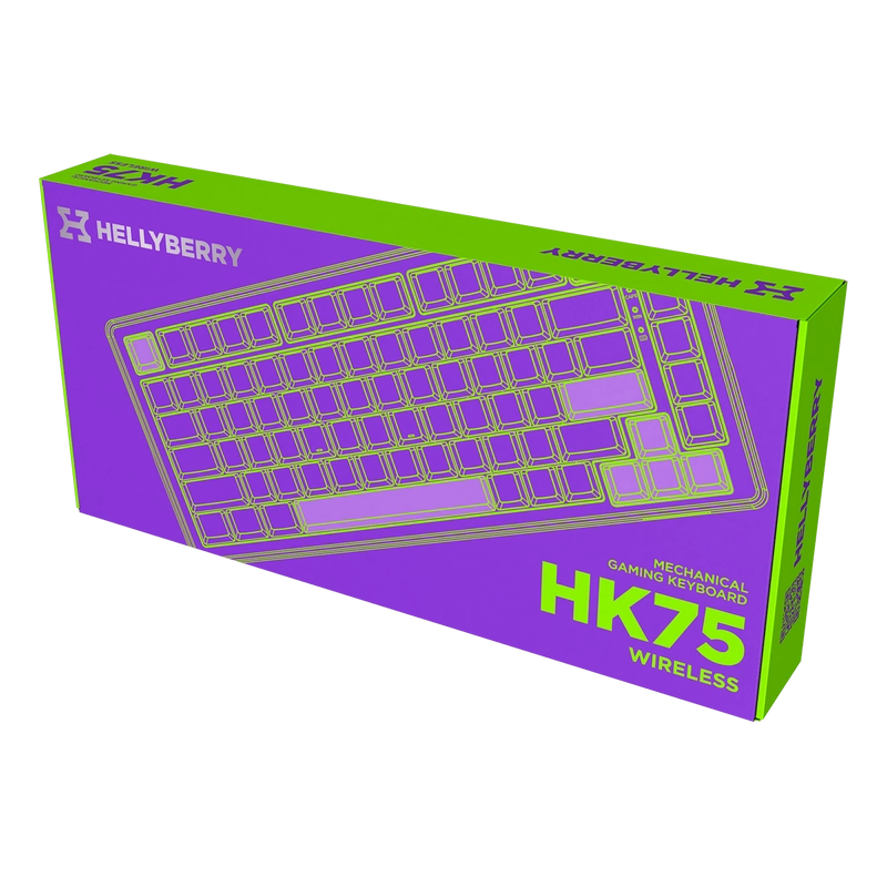 Клавиатура HATOR Hellyberry HK75 Wireless Механический Белый