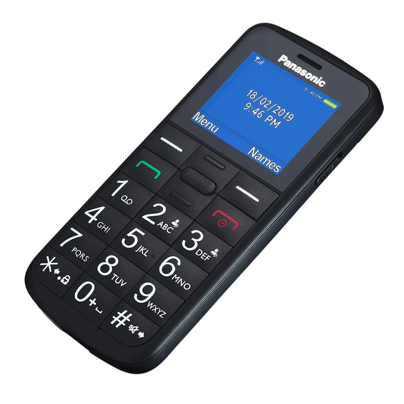 Telefon mobil Cu butoane Panasonic KX-TU110 Negru