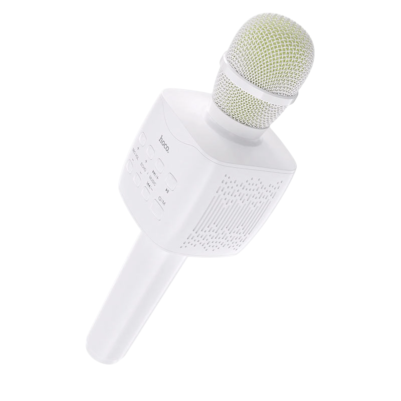 Караоке микрофон Hoco BK5 Беспроводной Белый