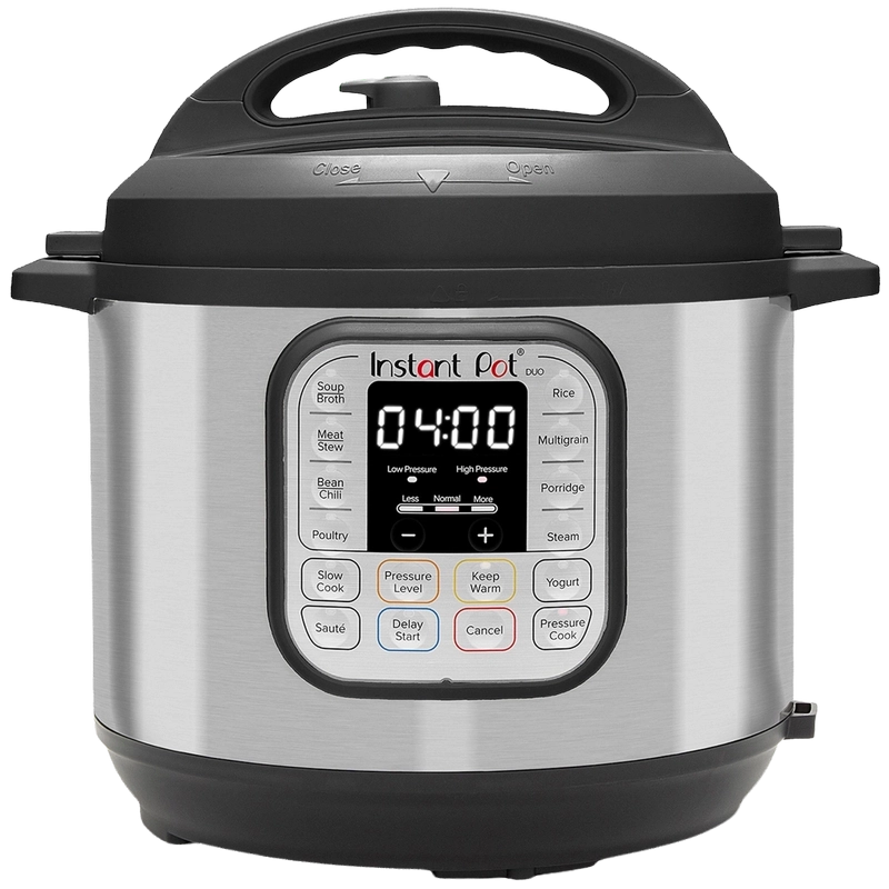 Мультиварка-скороварка Instant Pot Duo 8 Серебристый