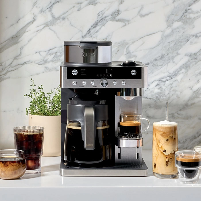 Cafetiera cu picurare Ninja CFN803EU Argintiu