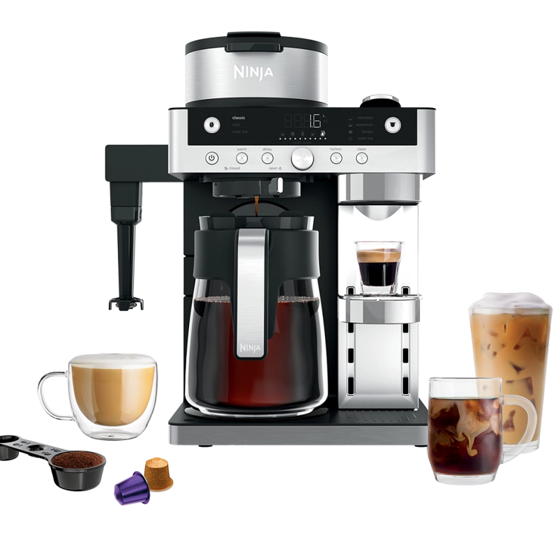 Cafetiera cu picurare Ninja CFN803EU Argintiu