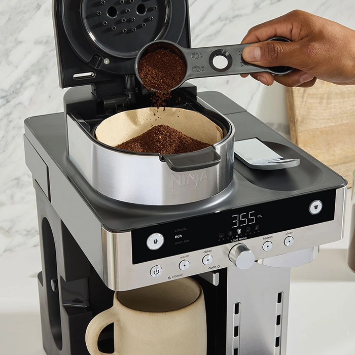 Cafetiera cu picurare Ninja CFN803EU Argintiu