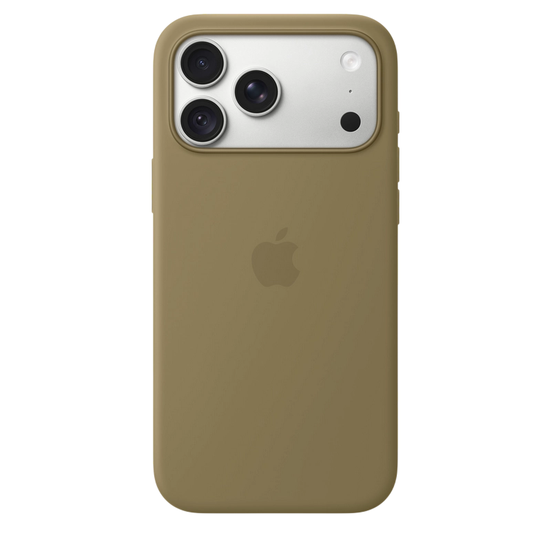 Husă Apple iPhone 18 Pro Max Silicone Case with MagSafe A3702 Olive