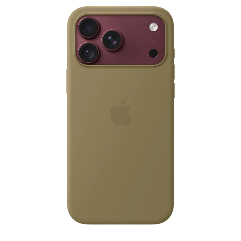 Husă Apple iPhone 18 Pro Max Silicone Case with MagSafe A3702 Olive