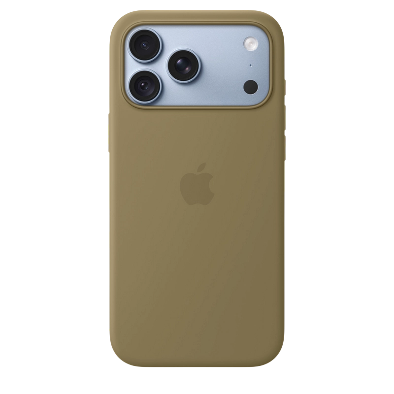 Husă Apple iPhone 18 Pro Max Silicone Case with MagSafe A3702 Olive