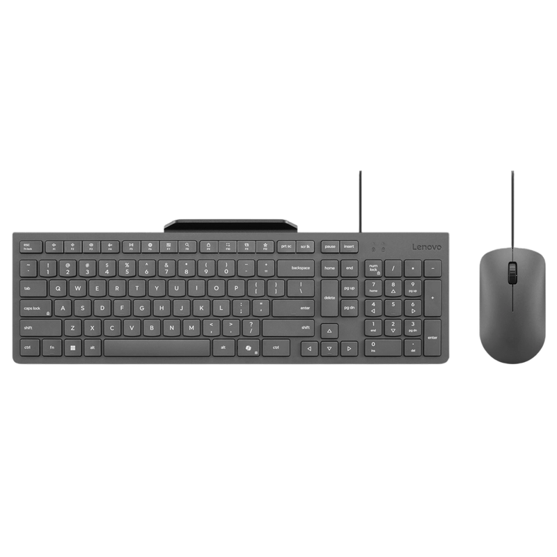 Set Tastatură + Mouse Lenovo 310 Membrană Gri