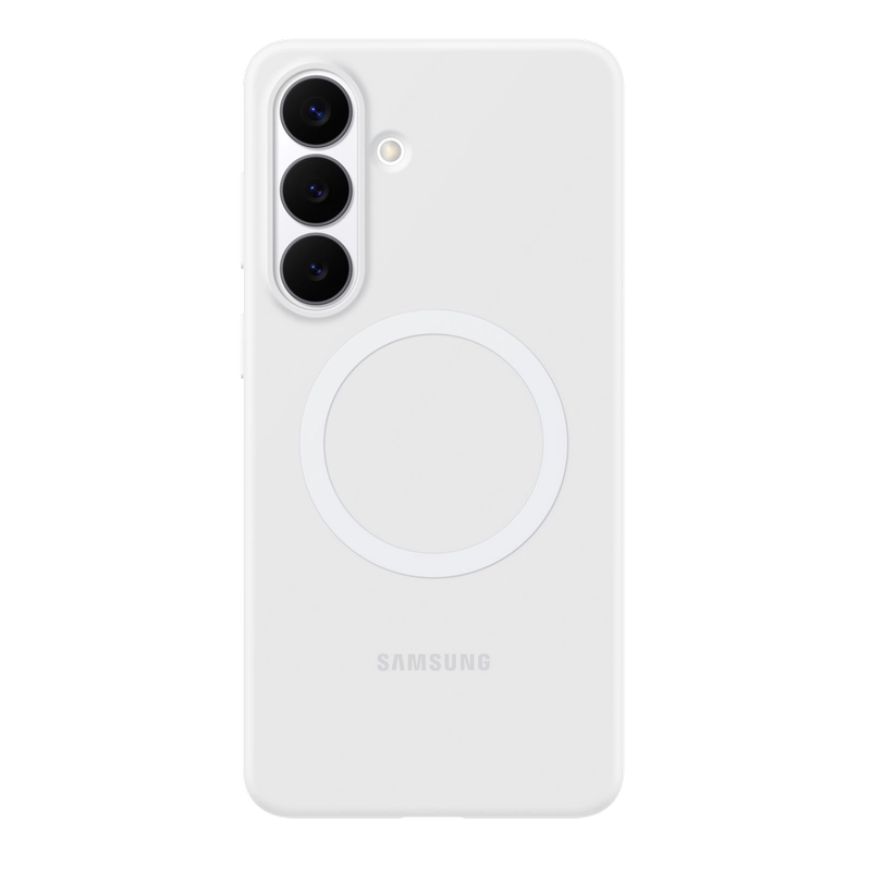 Husă Samsung Galaxy S26 Plus Silicone Magnet Case Alb