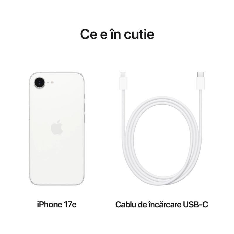 Smartphone Apple iPhone 17e Alb