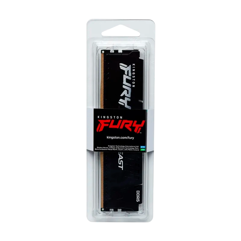 Memorie RAM Kingston KF568C34BBE-16 FURY Beast 16GB Negru