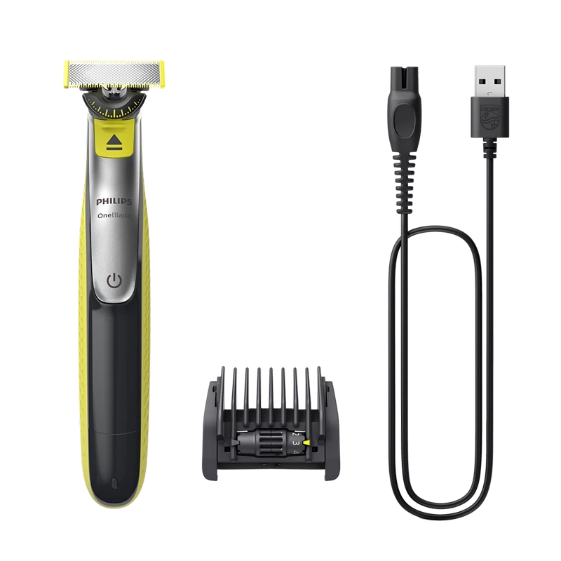 Trimmer pentru bărbați Philips QP2734/23 Negru | Verde