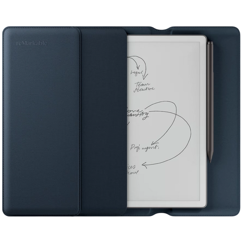 eBook Reader reMarkable Paper Pure - Sleeve Folio Ocean Blue