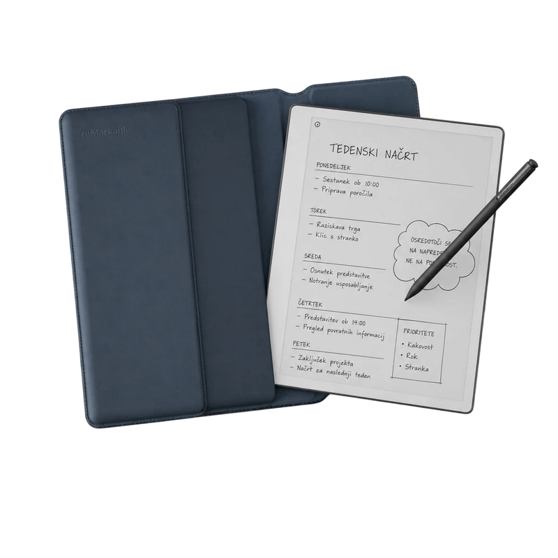 eBook Reader reMarkable Paper Pure - Sleeve Folio Ocean Blue