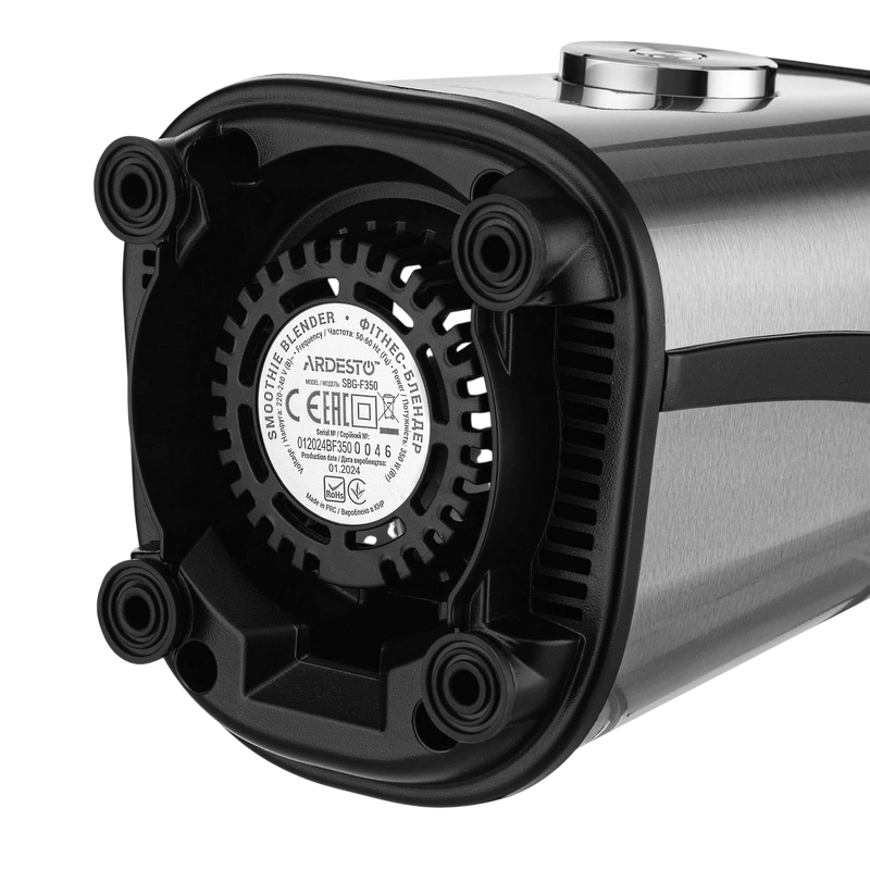Blender staționar Ardesto SBG-F350 Negru | Inox