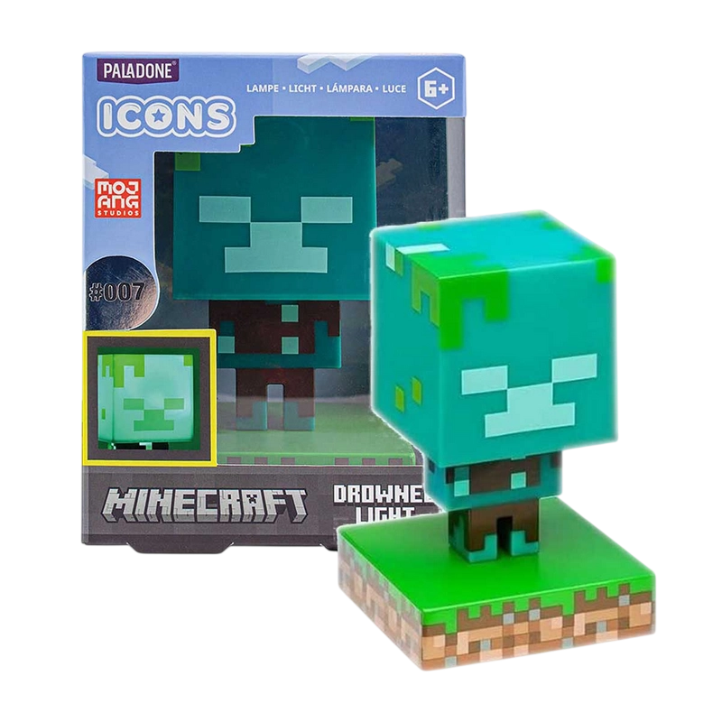 Lampă de noapte Paladone Drowned Zombie Icon Light V2