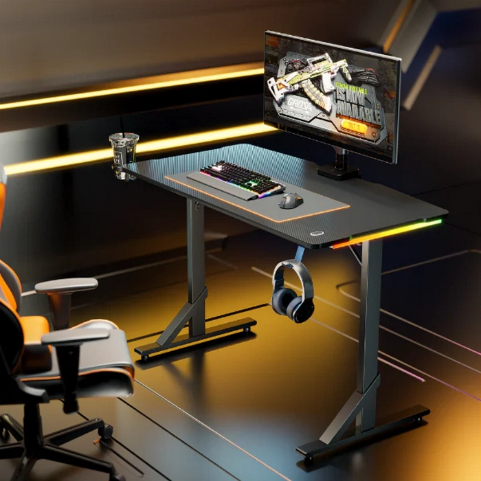 Birou Gaming Lumi GMD11E-1 Negru