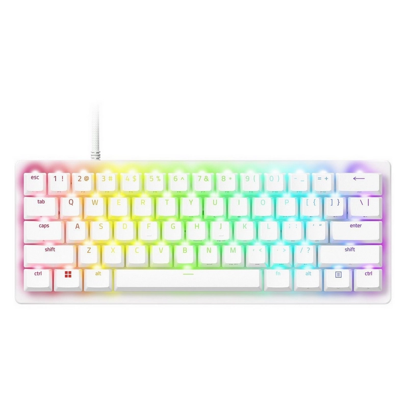 Клавиатура Razer Huntsman V3 Pro Mini Механический Белый