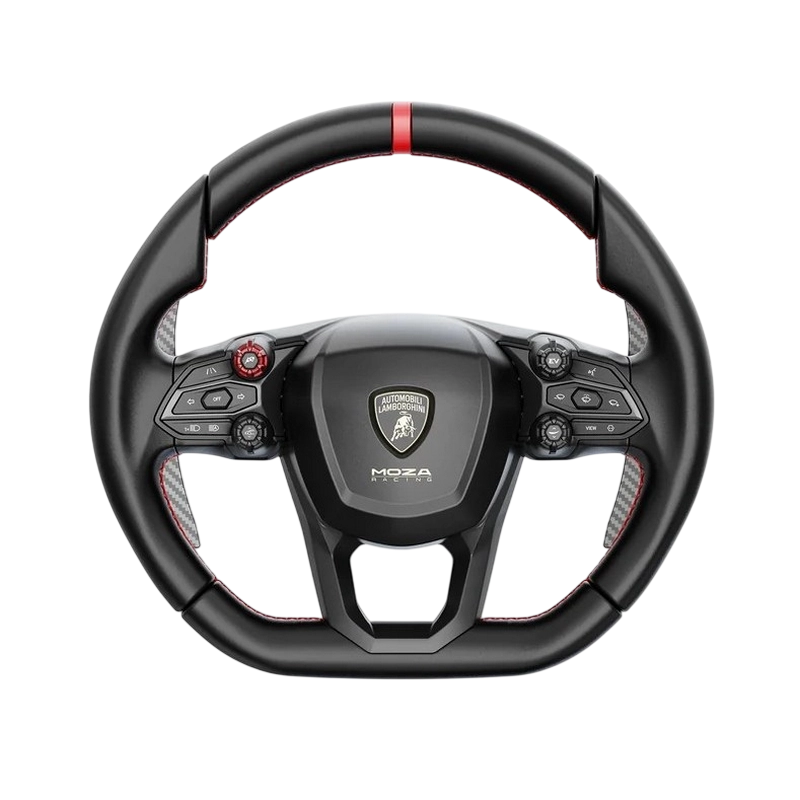 Volan Gaming MOZA Lamborghini Revuelto Sim-Racing Negru