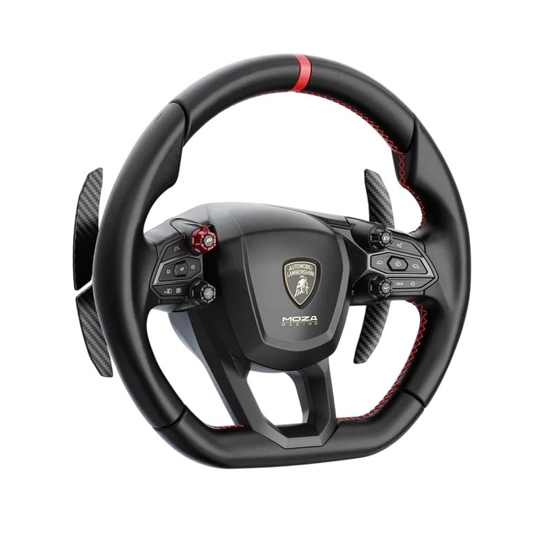 Volan Gaming MOZA Lamborghini Revuelto Sim-Racing Negru