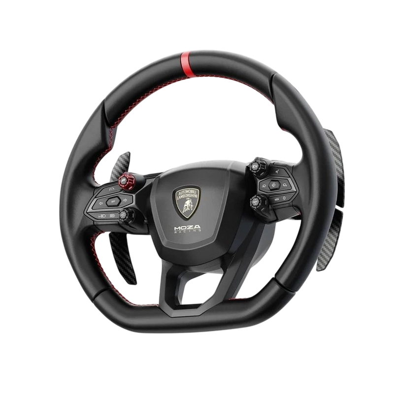 Volan Gaming MOZA Lamborghini Revuelto Sim-Racing Negru