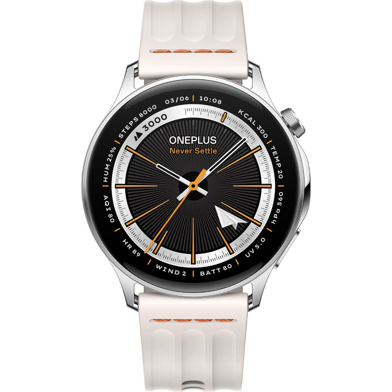 Ceas inteligent OnePlus Watch Lite Black Steel