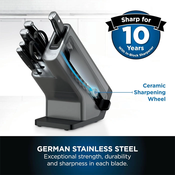 Набор ножей Ninja K32006UK StaySharp Черный