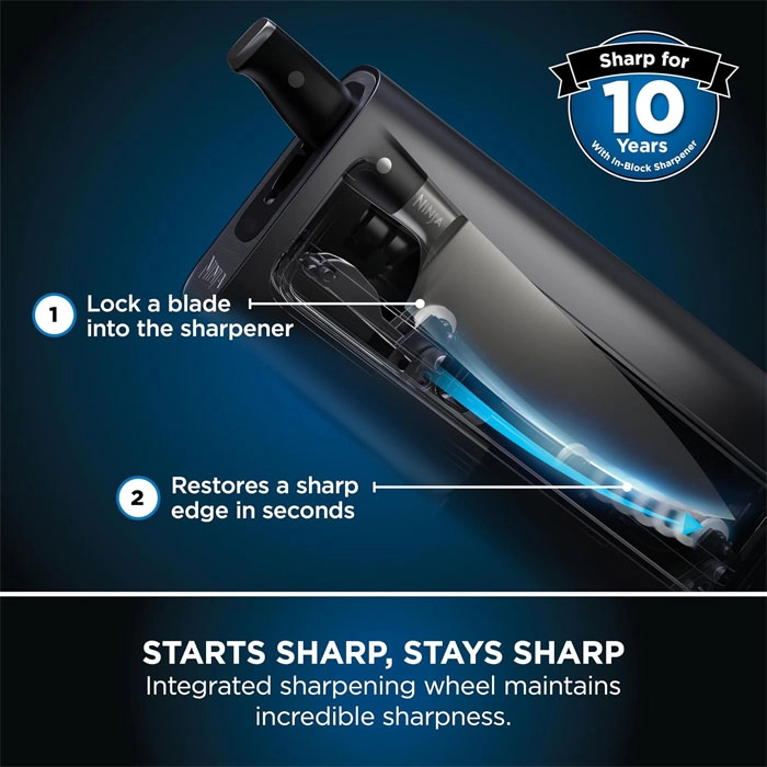 Набор ножей Ninja K32006UK StaySharp Черный