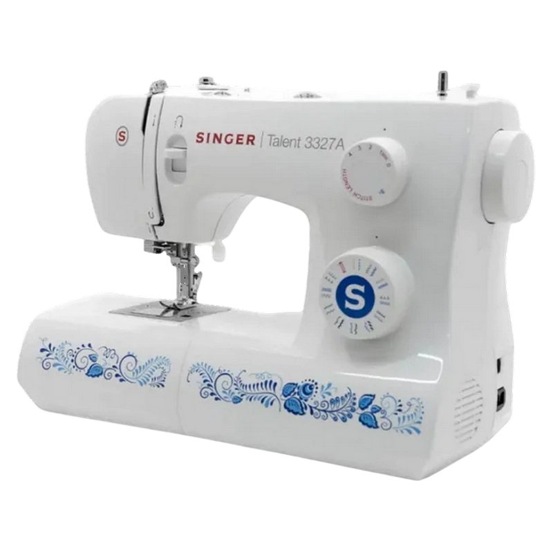 Mașină de cusut Singer 3327A Alb | Albastru