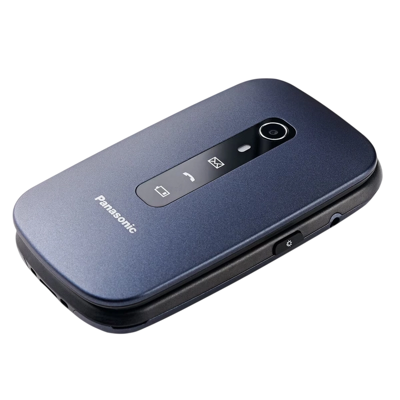 Telefon mobil Flip Panasonic KX-TU550 Albastru