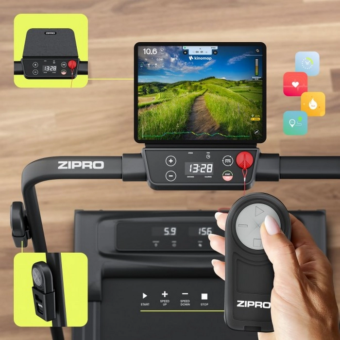 Беговая дорожка Zipro Newlite Черный