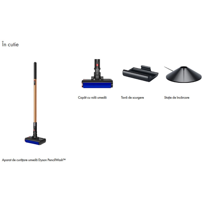 Mop electric Dyson PencilWash WR04 Bronz