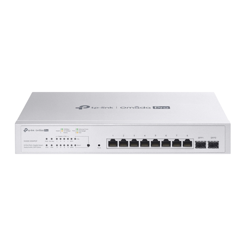 Comutator PoE TP-LINK Omada Pro S4500-8GHP2F Argintiu