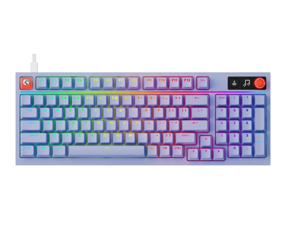 Клавиатура Logitech G316 X 98 Механический Фиолетовый