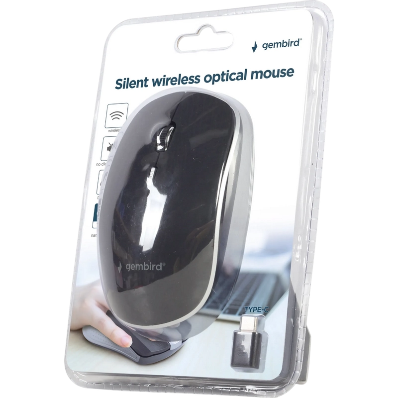 Mouse Gembird MUSW-4BSC-01 Negru