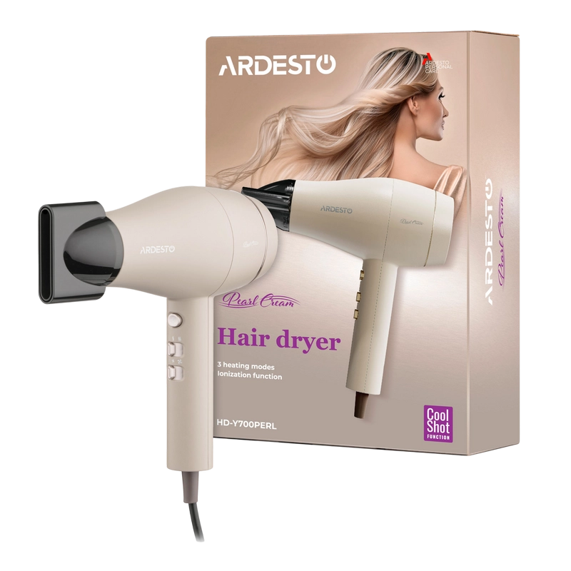 Фен Ardesto HD-Y700PERL Бежевый
