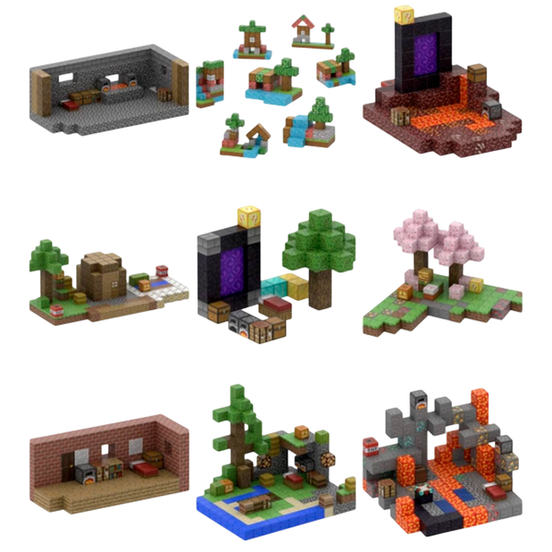 Конструктор My world T011 Разноцветный