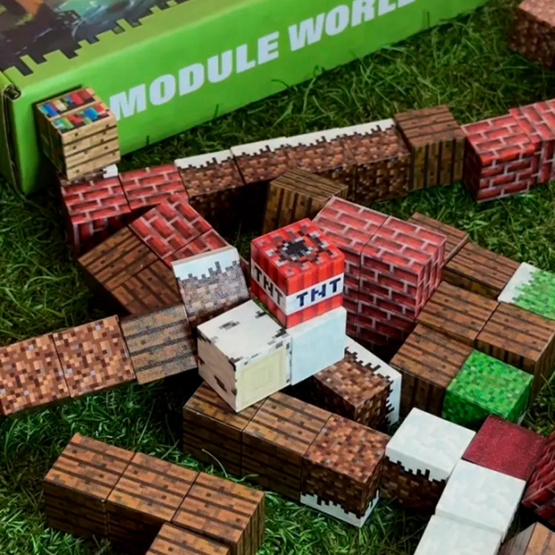 Конструктор My world T011 Разноцветный