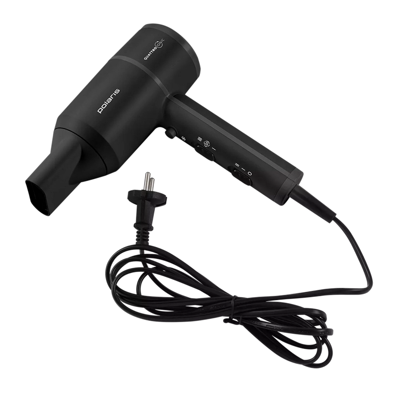 Фен Polaris PHD2044Ti Чёрный