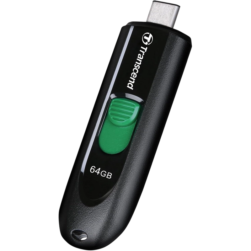 Memorie USB Transcend JetFlash 790C 64 GB Negru