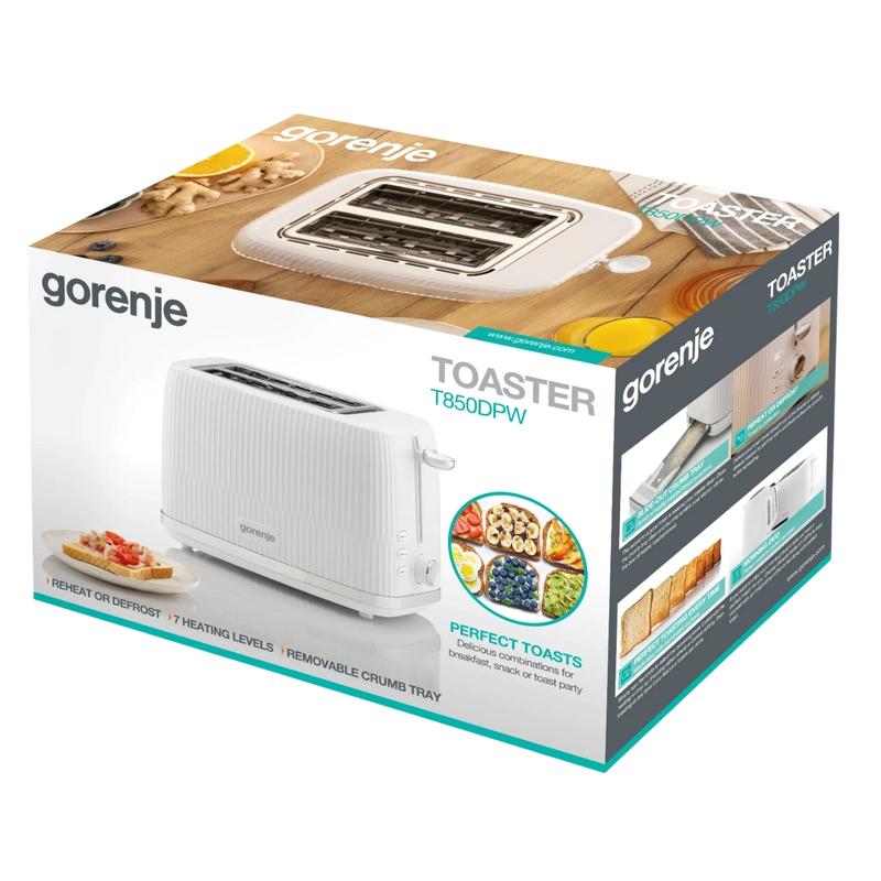 Тостер Gorenje T850DPW Белый