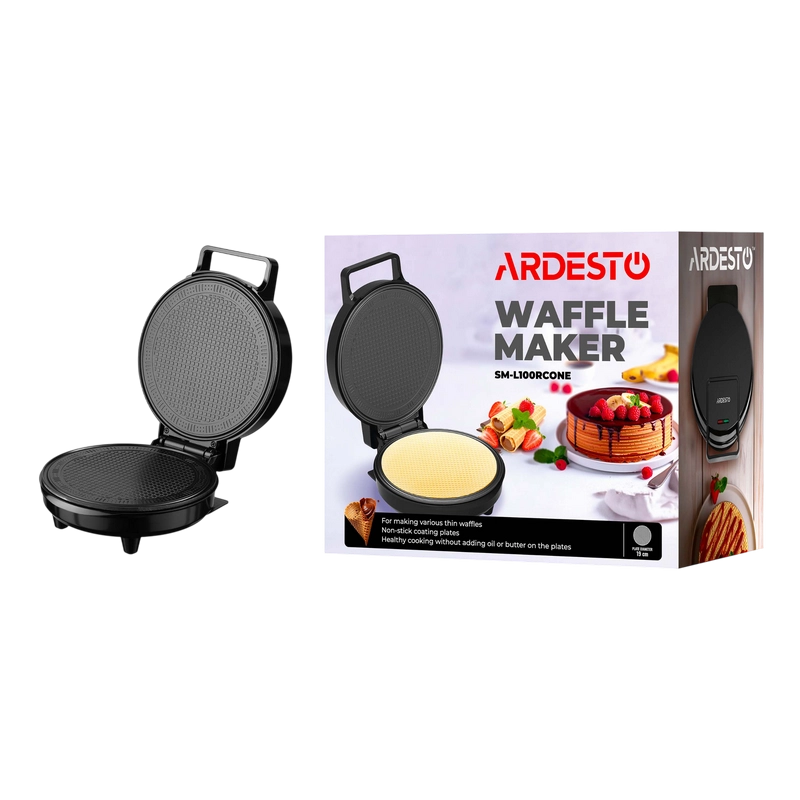 Aparat pentru vafe Ardesto SM-L100RCONE Negru