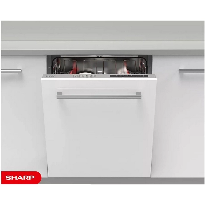 Mașină de spălat vase Sharp QW-NI15I49D3X-EU Argintiu