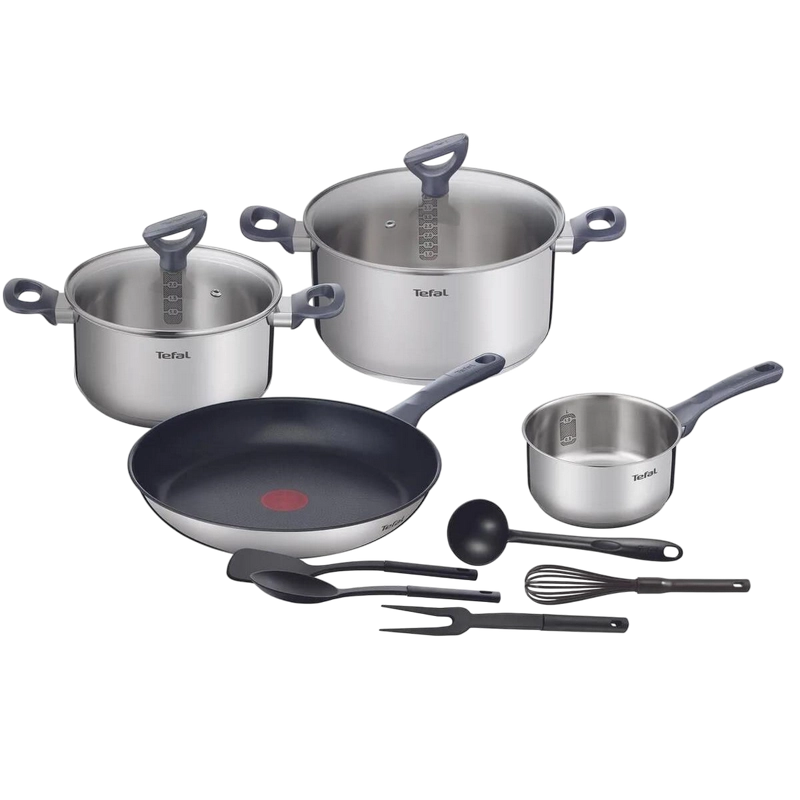 Набор посуды Tefal G713SB45 Daily Cook Нержавеющая сталь Алюминий