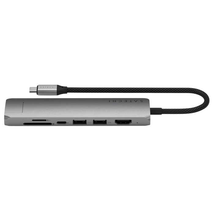Stație Docking Satechi Slim USB-C Gri